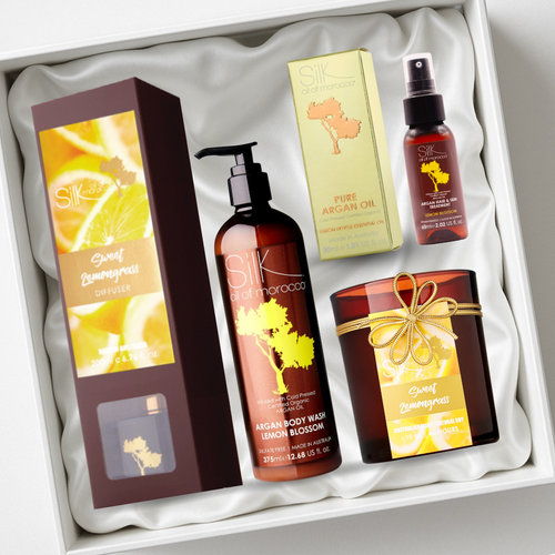 Silk Oil of Morocco - Lemon Zest Day Spa Hamper