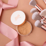 Silk Oil of Morocco - Loose Mineral Powder Foundation Set - White & Rose Gold - Value Pack, view 3