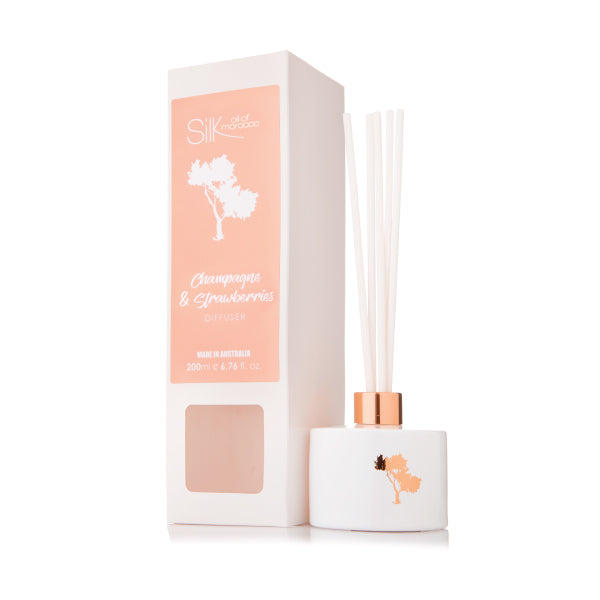 Silk Oil of Morocco - Champagne & Strawberries Luxe Diffuser