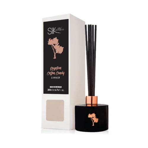 Silk Oil of Morocco - Egyptian Cotton Candy Luxe Diffuser