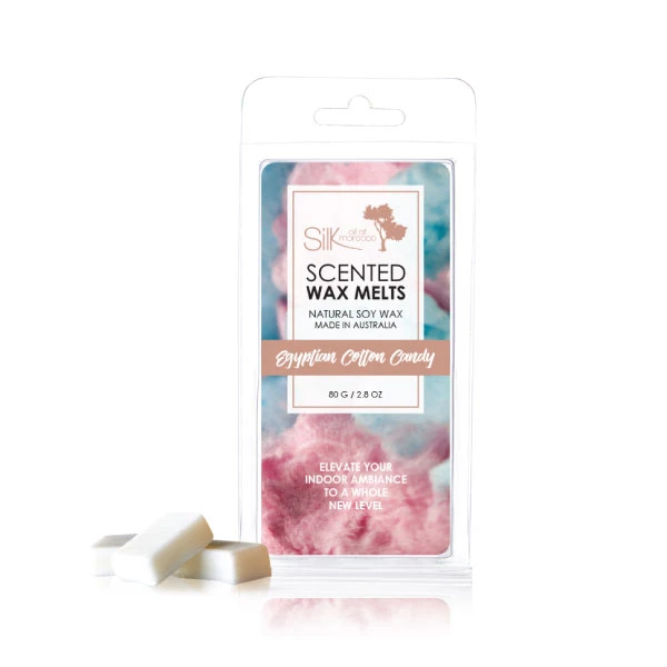 Silk Oil of Morocco - Egyptian Cotton Candy Wax Melt