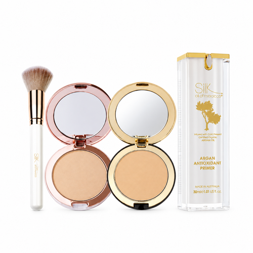 Silk Oil of Morocco - Must Have Foundation - Pressed Mineral Powder - Value Pack