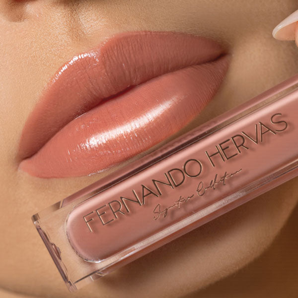 Silk Oil of Morocco Fernando Hervas - Nude 5 (Mid Tone Rosy Nude) Lip Shine Argan Gloss