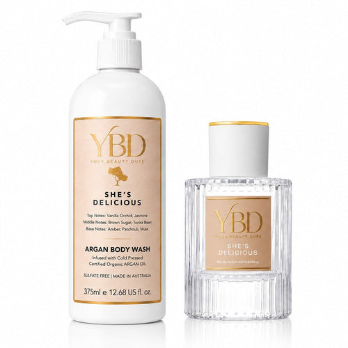 Silk Oil of Morocco Eau de Parfum 100ml & Body Wash - She's Delicious - TVSN 149354