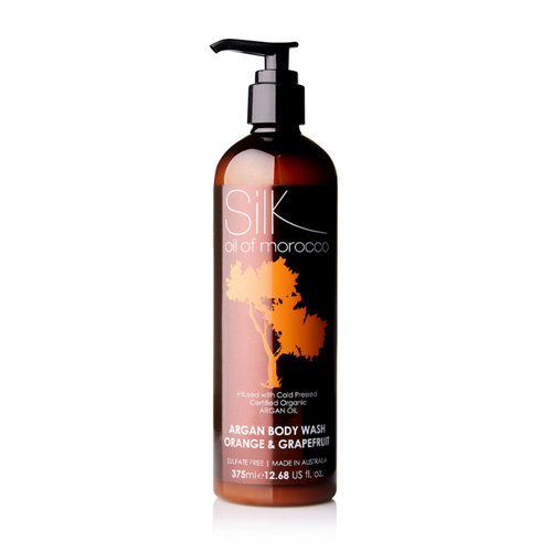 Silk Oil of Morocco - Orange & Grapefruit Argan Body Wash