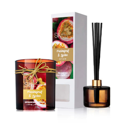Silk Oil of Morocco - Passionfruit & Lychee Summer Scent Set