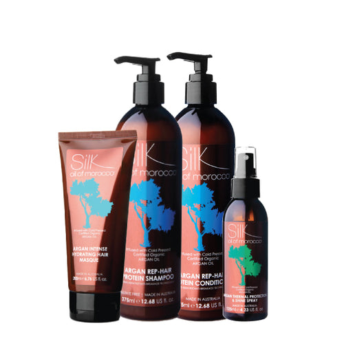 Silk Oil of Morocco - Repair Haircare - Intro Pack