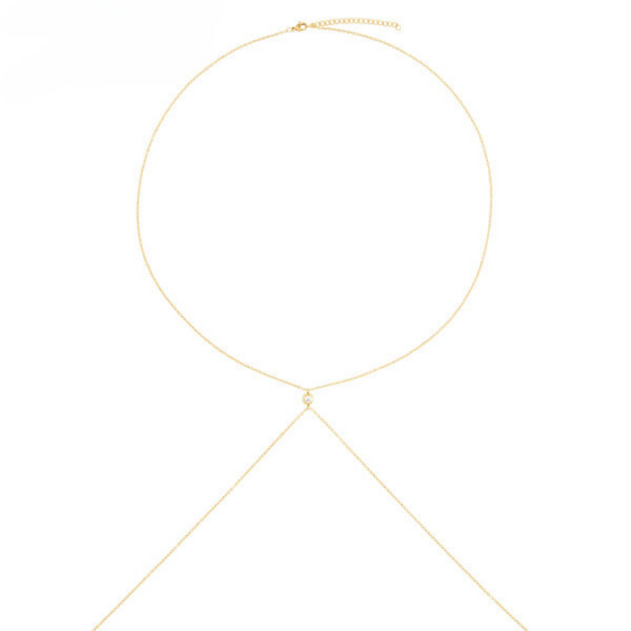 Silk Oil of Morocco Amici by Ella - Sapphire Body Chain