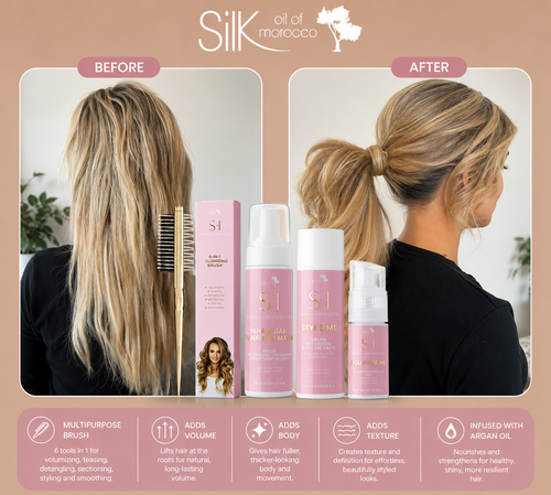 Silk Oil of Morocco Sarah Harrington - Va-Va-Volume Kit
