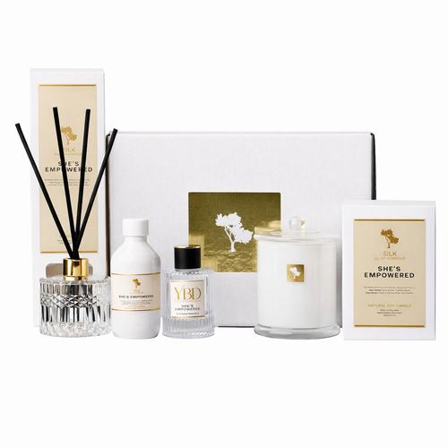 Silk Oil of Morocco Your Beauty Dupe She’s Empowered Gift Hamper — Inspired by Si Giorgio Armani