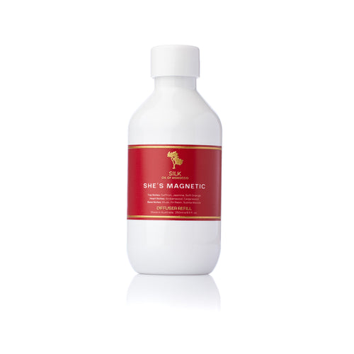 Silk Oil of Morocco Your Beauty Dupe She’s Magnetic Diffuser Refill — Inspired by Baccarat Rouge 540