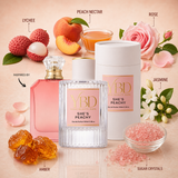 Silk Oil of Morocco Your Beauty Dupe - She’s Peachy Perfume — Inspired by Kayali Eden Sparkling Lychee (Retail $254.00), view 2