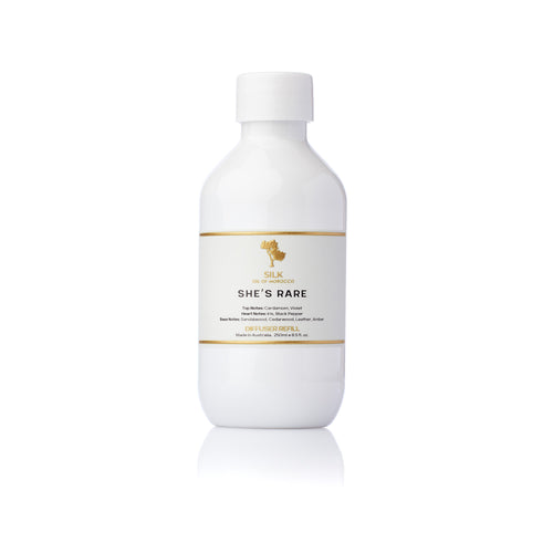 Silk Oil of Morocco Your Beauty Dupe She’s Rare Diffuser Refill — Inspired by Santal 33 Le Labo