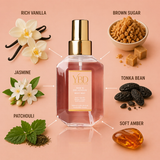 Your Beauty Dupe X Silk Oil of Morocco - The Layering Trio - She's Delicious Inspired by Kayali Vanilla 28, view 3