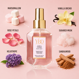 Your Beauty Dupe X Silk Oil of Morocco - The Layering Trio - She's Yummy Inspired by Kayali Boujee Marshmallow, view 3
