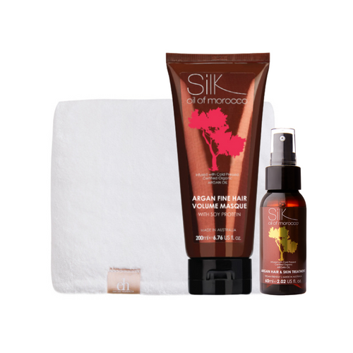 Silk Oil of Morocco - At Home Salon Treatment for Thin Hair