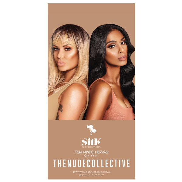 Silk Oil of Morocco Silk Fernando Nude Collective Banner