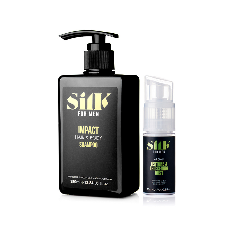 Silk Oil of Morocco Silk for Men - Men's Argan Volume & Wash