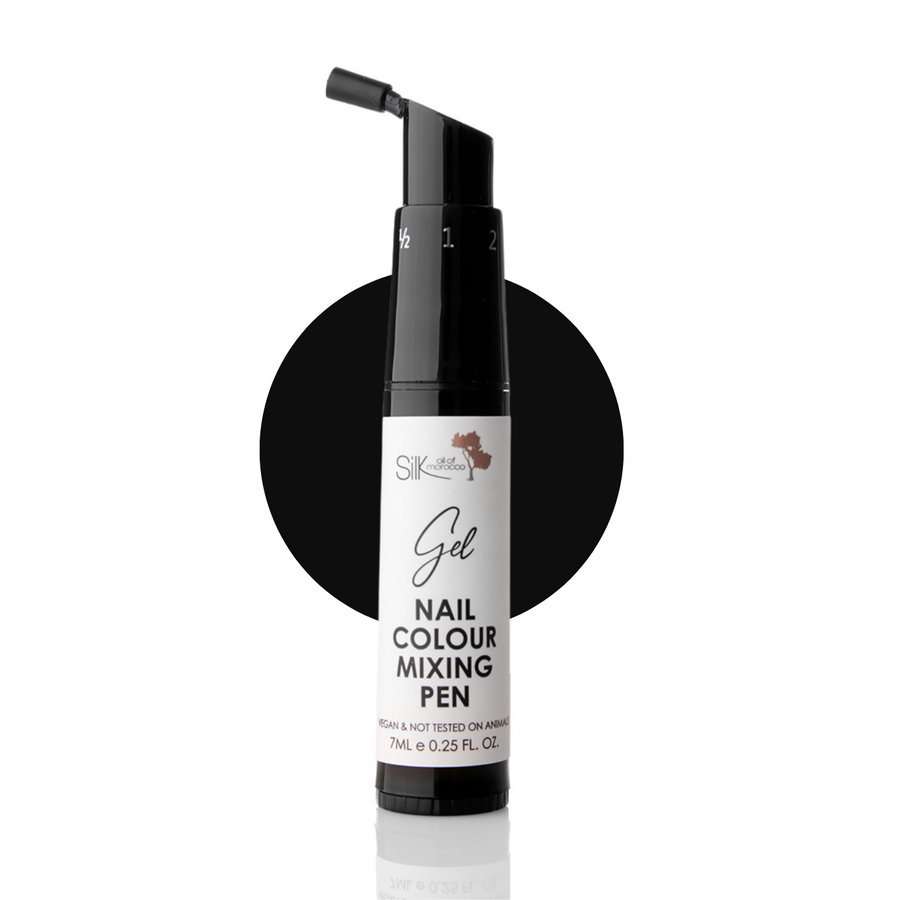 Silk Oil of Morocco Black Gel Nail Pen