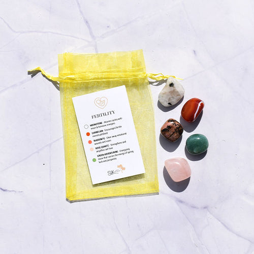 Silk Oil of Morocco - Fertility Crystal Kit