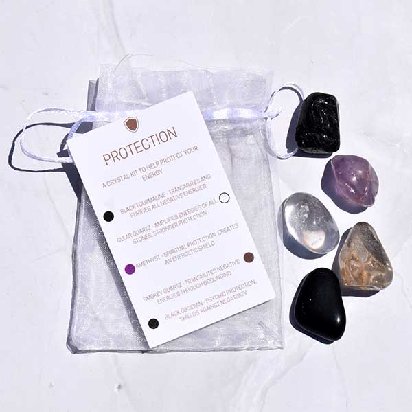 Silk Oil of Morocco - Protection Crystal Kit