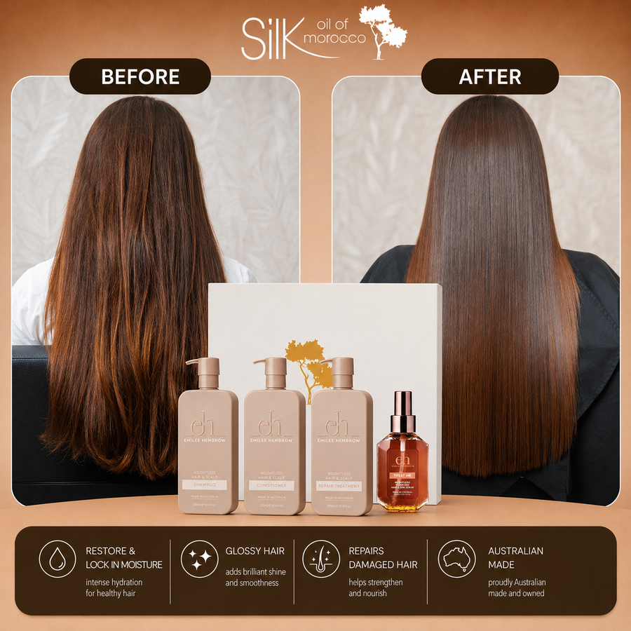 Silk Oil of Morocco Emilee Hembrow - Universal Damage Repair Argan Complete Collection