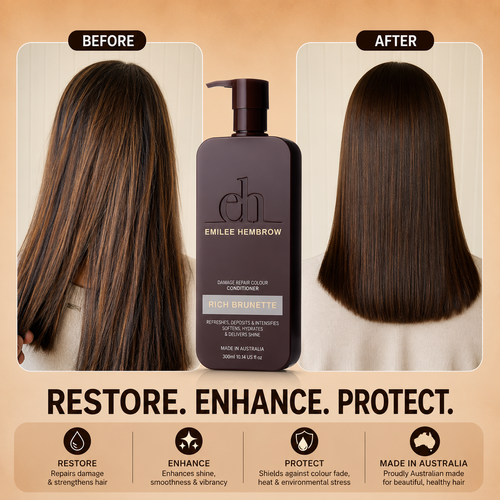 Silk Oil of Morocco Emilee Hembrow - Rich Brunette Damage Repair Argan Colour Conditioner