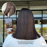 Silk Oil of Morocco Emilee Hembrow - Rich Brunette Damage Repair Argan Colour Conditioner, view 4