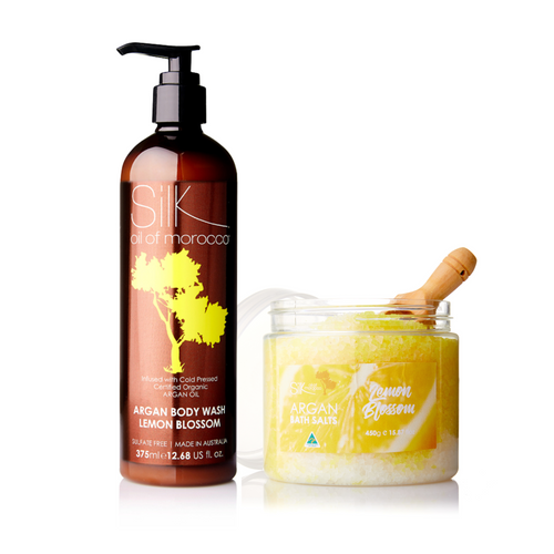 Silk Oil of Morocco - Argan Oasis Bath Bundle
