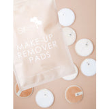 Silk Oil of Morocco - Microfibre Re-useable Makeup Remover Pads (2PK White & Cream), view 5