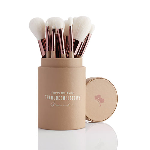 Silk Oil of Morocco Fernando Hervas - 10 Piece Vegan Brush Set