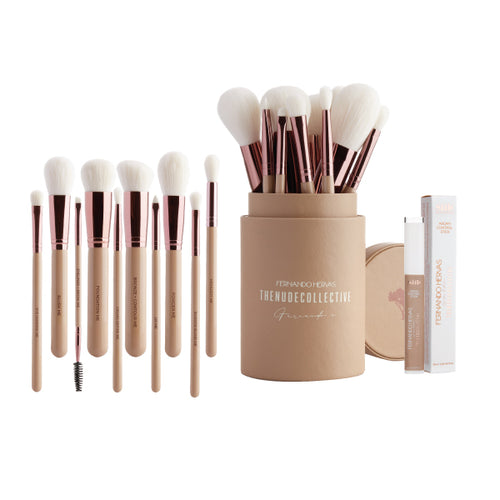 Silk Oil of Morocco Fernando Hervas - Control Stick & Brush Set Value Pack