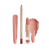Silk Oil of Morocco Silk x Fernando Lip Kit - Nude 3 - Peachy Beige Nude - Value Pack, view 5