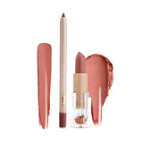 Silk Oil of Morocco Silk x Fernando Lip Kit - Nude 6 - Deep Rosy Nude - Value Pack, view 6
