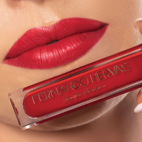 Silk Oil of Morocco Fernando Hervas - Paquita Red Matte Liquid Argan Lipstick