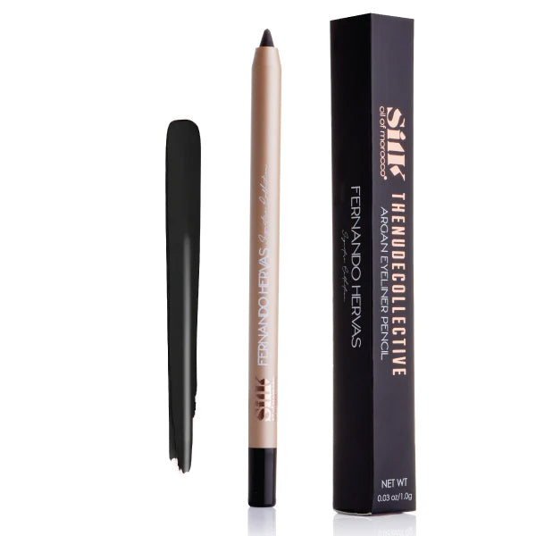 Silk Oil of Morocco Fernando Hervas - Dark As Night Black Argan Eyeliner