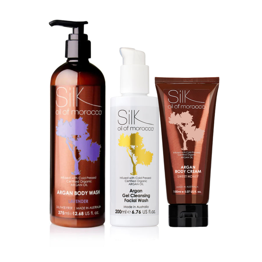 Silk Oil of Morocco - Skin Elixir Trio
