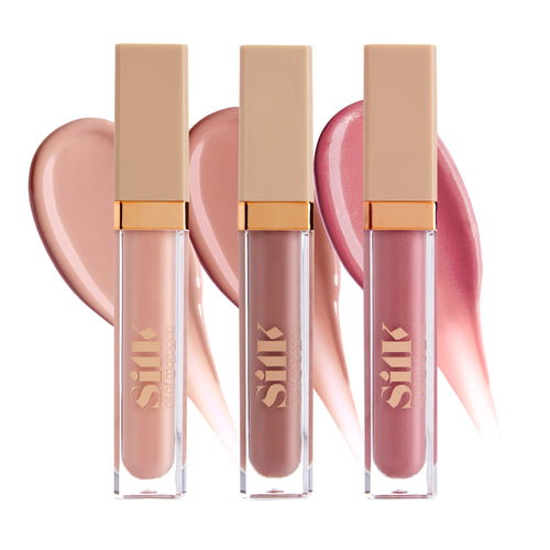 Silk Oil of Morocco Fernando Hervas - Soft Pinks Argan Lip Shine Trio
