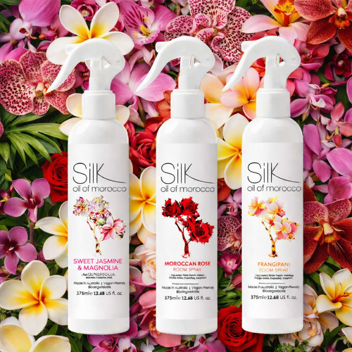 Silk Oil of Morocco - Spring Awakening Floral Room Spray Set