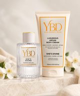 Your Beauty Dupe x Silk Oil of Morocco - The Indulgence Duo - She’s Iconic Perfume — Inspired by Chanel No.5, view 2