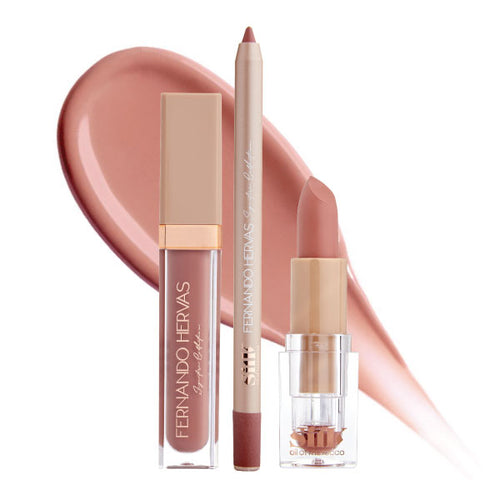 Silk Oil of Morocco Fernando Hervas - Nude Lip Trio