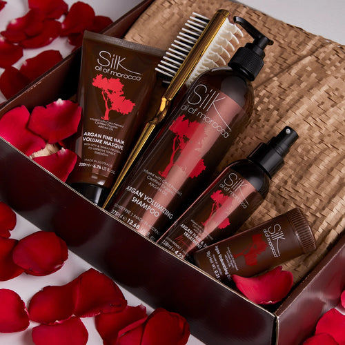 Silk Oil of Morocco Hair Volume & Treatment Hamper