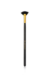 Silk Oil of Morocco - Vegan Small Fan Brush - Black, view 2