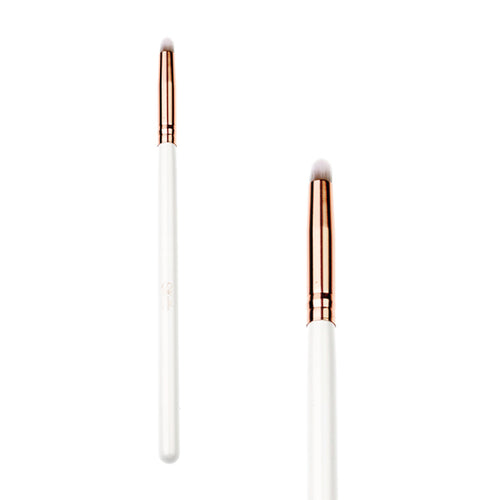 Silk Oil of Morocco - VEGAN SMUDGE EYE BRUSH WHITE & ROSE GOLD