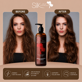 Silk Oil of Morocco Volumising Shampoo & Conditioner Value Pk, Brush - TVSN 149345, view 3
