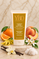 Silk Oil of Morocco Your Beauty Dupe - She's Back, Golden Argan Body Cream- Inspired by Poeme Lancome, view 4