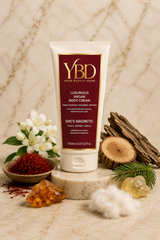 Silk Oil of Morocco Your Beauty Dupe - She's Magnetic Argan Body Cream - Inspired by Baccarat Rouge 540 MFK, view 3