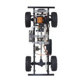Stirlingkit 1:10 DIY Modified Nitro RC Car With TOYAN FS-S100A 4 Stroke RC Engine- RTR Version, view 2