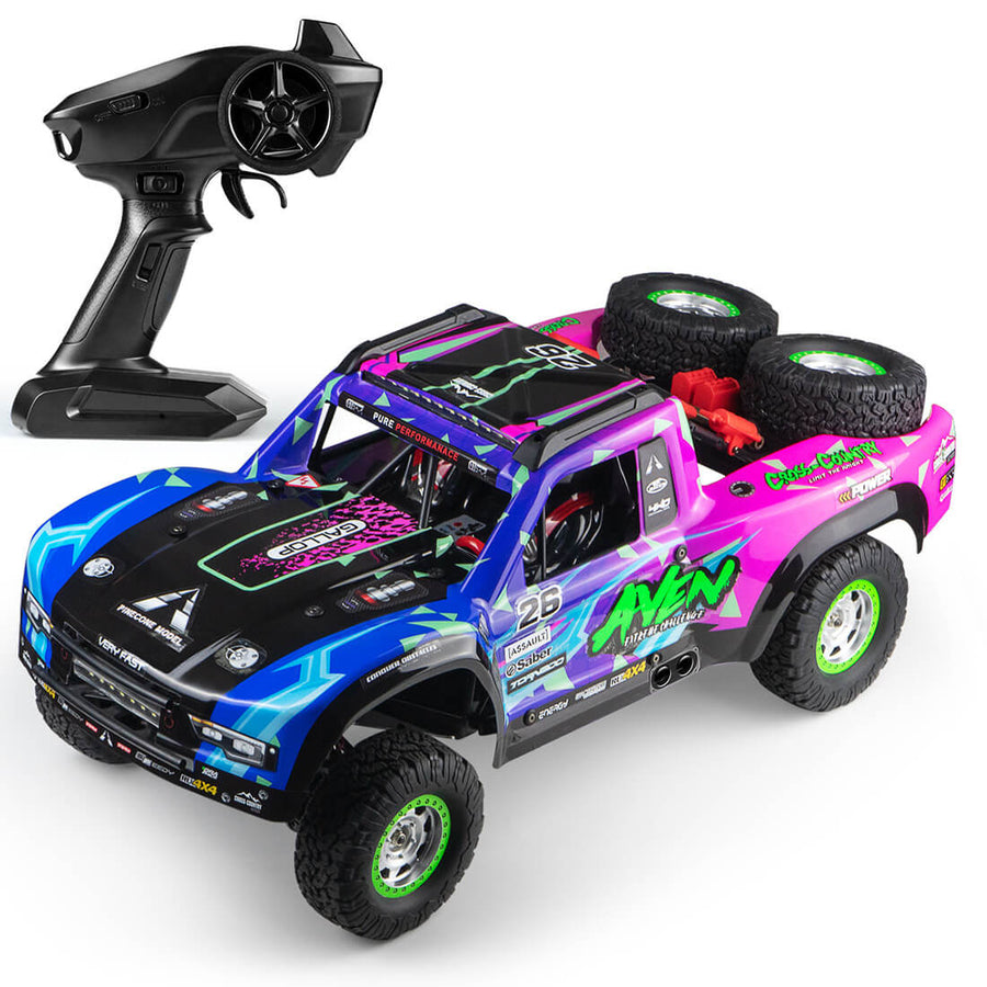 Stirlingkit 1/10 RC 2.4G 4WD 60km/h Brushless All-Terrain Desert Truck Electric Vehicle Model