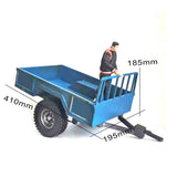 Stirlingkit 1/10 Trailer Mover Towing Carriage Truck for RC Tractor Model, view 2
